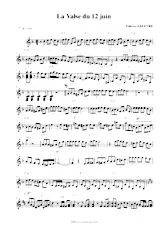 scarica la spartito per fisarmonica Valse du 12 juin in formato PDF
