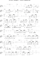 télécharger la partition d'accordéon Maria Magdalena (Transcription) au format PDF