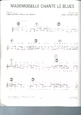télécharger la partition d'accordéon Mademoiselle chante le blues (Chant : Patricia Kaas) au format PDF