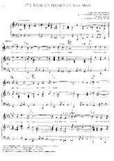 descargar la partitura para acordeón It's Now Or Never (O Sole Mio) en formato PDF