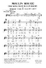 descargar la partitura para acordeón Moulin Rouge (Valse Chantée) en formato PDF