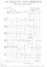 télécharger la partition d'accordéon La colline aux oiseaux (Mockin' bird hill) (Valse Chantée) au format PDF