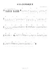scarica la spartito per fisarmonica A la Jamaïque (Relevé) in formato PDF