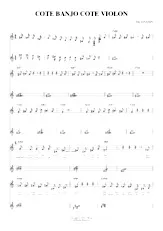 télécharger la partition d'accordéon Côté banjo Côté violon (Relevé) au format PDF