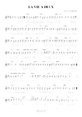 download the accordion score La vie à deux (Relevé) in pdf format