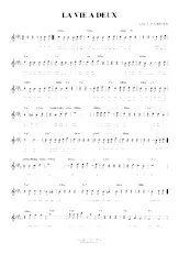 descargar la partitura para acordeón La vie à deux (Relevé) en formato PDF