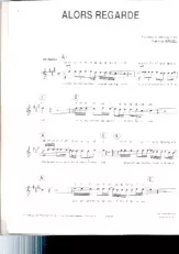 download the accordion score Alors regarde in PDF format