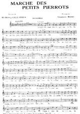 download the accordion score Marche des petits Pierrots in PDF format