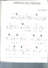 télécharger la partition d'accordéon Amour des feintes (Ballade) au format PDF