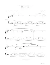 télécharger la partition d'accordéon Le Cygne (The Swan) (Piano) au format PDF