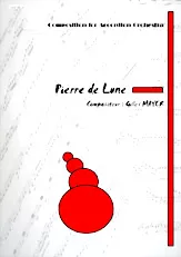 download the accordion score Pierre de lune (Orchestration Complète pour 4 Accordéons) in PDF format
