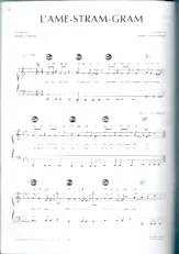 descargar la partitura para acordeón L'Ame Stram Gram en formato PDF
