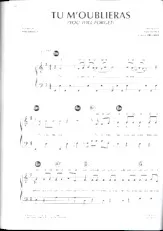 descargar la partitura para acordeón Tu m'oublieras (You will forget) en formato PDF