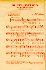 download the accordion score Supplication (Suplicacion) (Tango Chanté) in PDF format