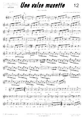 descargar la partitura para acordeón Une valse musette en formato PDF