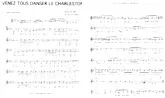 télécharger la partition d'accordéon Venez tous danser le charleston au format PDF