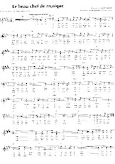 descargar la partitura para acordeón Le beau chef de musique (Marche) en formato PDF