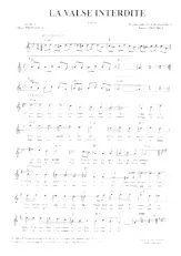 download the accordion score La valse interdite in PDF format