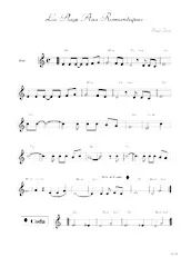 download the accordion score La plage aux romantiques (Relevé) in PDF format