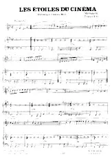 download the accordion score Les étoiles du cinéma (Générique Cinéma : FR3) in PDF format