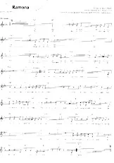 download the accordion score Ramona in PDF format