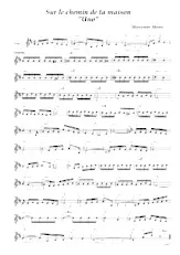 scarica la spartito per fisarmonica Sur le chemin de ta maison (Uno) (Tango) in formato PDF