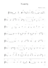 descargar la partitura para acordeón Tenderly en formato PDF