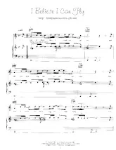 download the accordion score I believe I can fly in PDF format