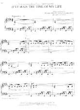 télécharger la partition d'accordéon Time of my life (Dirty dancing) au format PDF