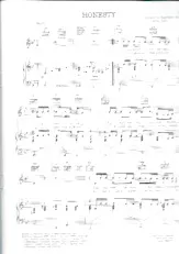 download the accordion score Honesty in PDF format