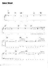 download the accordion score Baker Street in PDF format