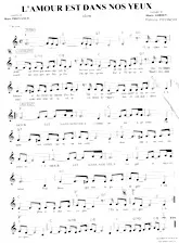 descargar la partitura para acordeón L'amour est dans nos yeux (Slow) en formato PDF