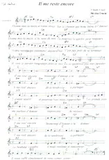 download the accordion score Il me reste encore (Valse) in PDF format