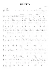 descargar la partitura para acordeón Julietta (Relevé) en formato PDF