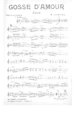 scarica la spartito per fisarmonica Gosse D'Amour (Java) in formato PDF