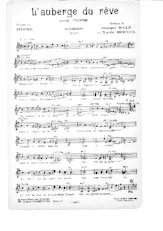 télécharger la partition d'accordéon L'auberge du rêve (Valse Chantée) au format PDF