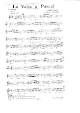 descargar la partitura para acordeón La Valse à Pascal en formato PDF