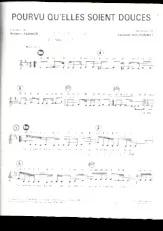 download the accordion score Pourvu qu'elles soient douces in PDF format