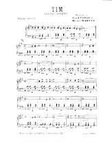 descargar la partitura para acordeón Tim (Cha Cha Boléro) en formato PDF