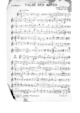 download the accordion score Valse des alpes in PDF format