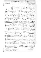 télécharger la partition d'accordéon Carillon du Tyrol (Valse) au format PDF