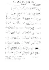 télécharger la partition d'accordéon La Clé du Harem (Cha Cha Cha) au format PDF