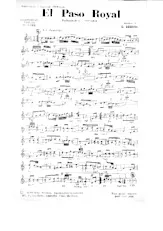 descargar la partitura para acordeón El Paso Royal en formato PDF