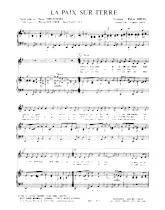 download the accordion score La paix sur terre in PDF format