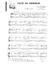 download the accordion score Valse du bonheur in PDF format