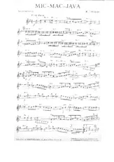 download the accordion score Mic Mac Java in PDF format