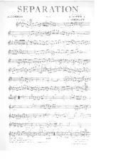 download the accordion score Séparation (Valse) in PDF format