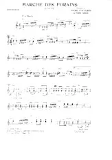 scarica la spartito per fisarmonica Marche des Forains in formato PDF