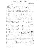télécharger la partition d'accordéon Tierra De Amor (Tango) au format PDF
