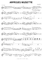 download the accordion score Arpèges musette (Valse Musette) in PDF format